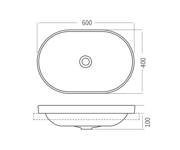 שרטוט של קפסולה חצי-שקוע Capsula