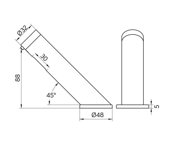שרטוט של Tube 801946/02