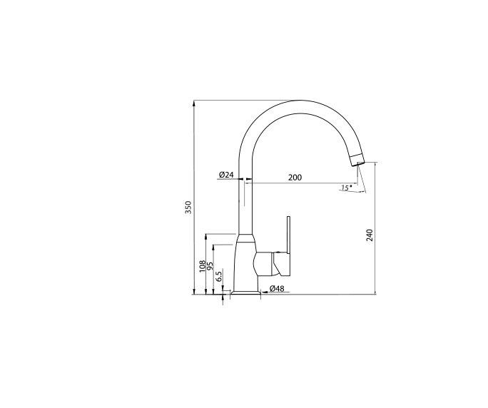 שרטוט של קליר ברז מטבח, Clear 305322
