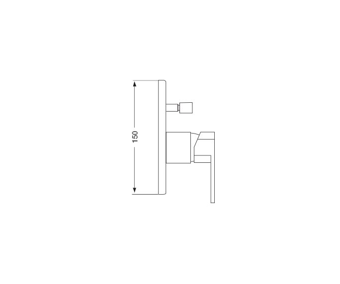 שרטוט של כיסוי  ל-4 דרך 305488 Rome